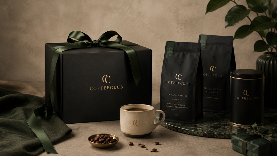 CoffeeClub Gift Box Premium zestaw prezentowy z kawą